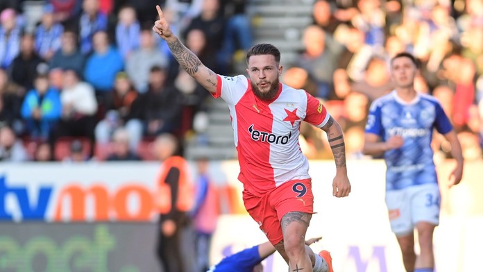 Slavia se vrací na ligový trůn. Kušej hattrickem potvrdil titul
