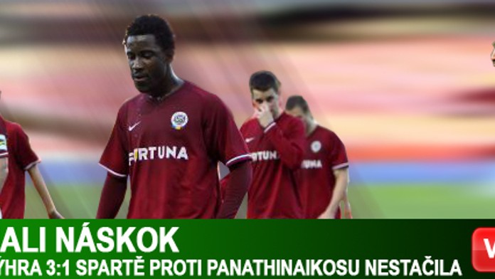 Konec v Lize mistrů: Sparta padla na půdě Panathinaikosu 0:3