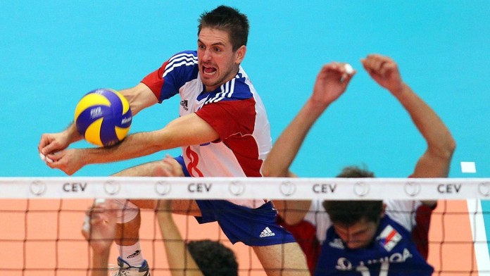 Volejbalisté v úvodu olympijské kvalifikace vydřeli vítězství nad Lotyšskem
