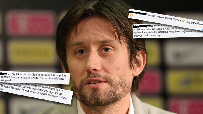 Fanouškům Sparty došla trpělivost i s Rosickým! Nemá na to koule, zlobí se