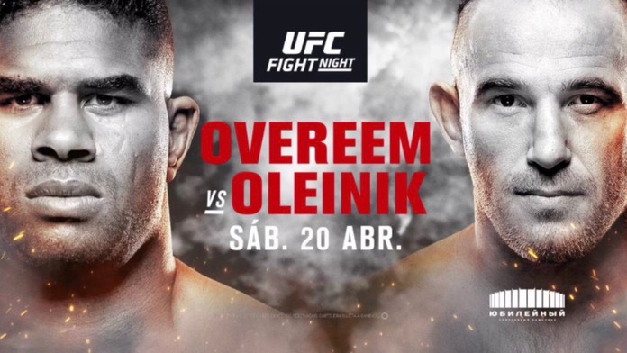 Zkušené těžké váhy Overeem a Oleinik ovládnou UFC v Rusku