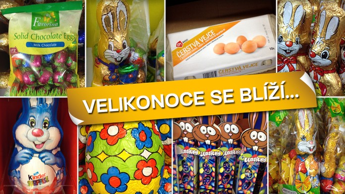 Nakupujte už na Velikonoce! PŘEHLED cen čokolády i vajec podle supermarketů!
