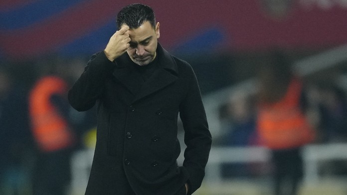 Trenér Barcelony Xavi Hernández