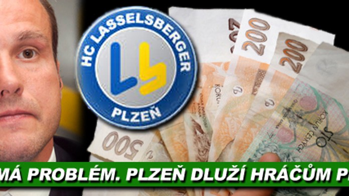 Hokejisté Plzně hrají nedobrovolně zadarmo. Klub jim neplatí