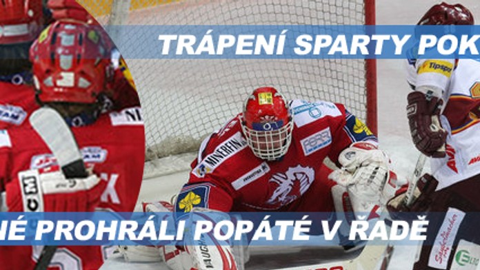 Sparta prohrála pátý zápas v řadě, Budějovice rozstřílely Plzeň