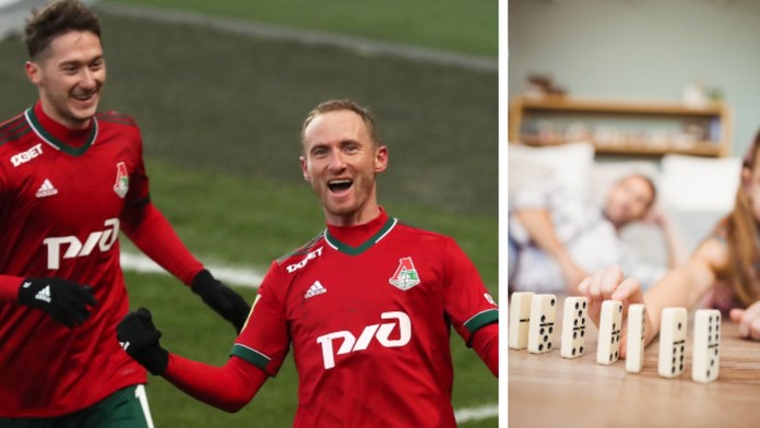Jak se bavit na hotelu? Hráči Kazaně vystřihli parádní domino!