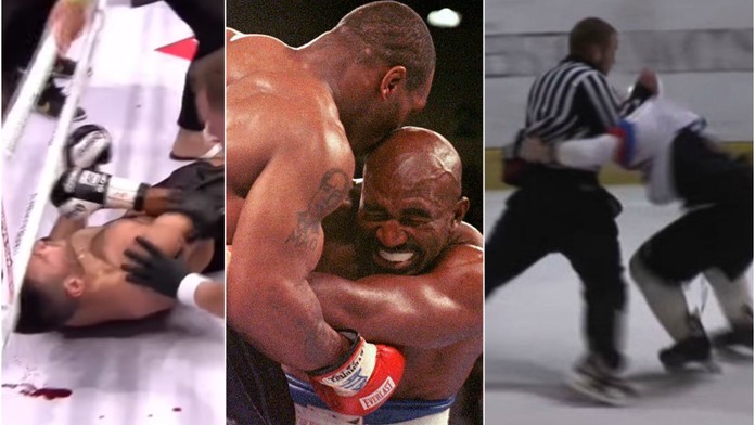 Top zkraty sportovců? KO zezadu, uhryznuté ucho, zbití sudí! VIDEA