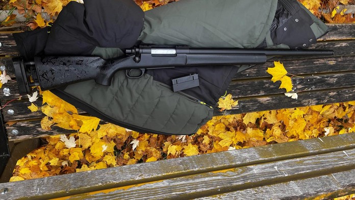 Zajištěná airsoftová puška