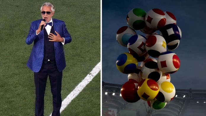 Famózní Bocelli i několik ohňostrojů. Začal evropský šampionát