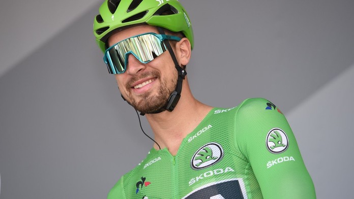 Frajer Sagan: Ve stoupání si našel čas na fanouška, ten šílel štěstím