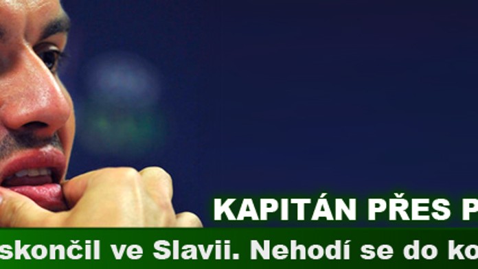 Kapitán přes palubu: Brabec skončil ve Slavii. Nehodí se do koncepce