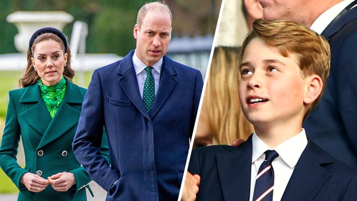 Princezna Kate, princ William a princ George