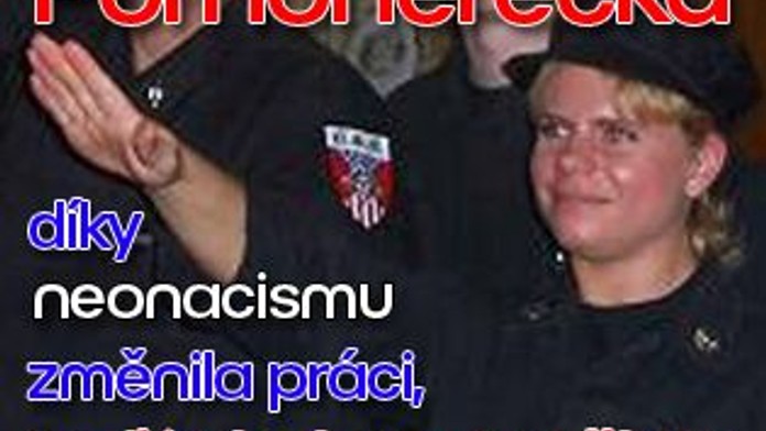 Pornoherečka díky neonacismu změnila práci, teď je balzamovačkou
