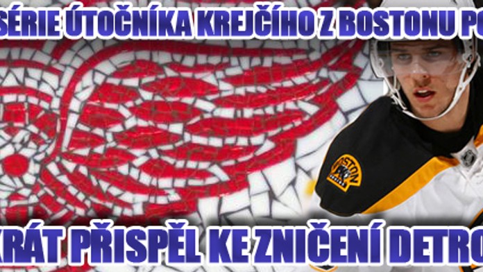 VIDEO: Parádní série útočníka Bostonu Krejčího pokračuje