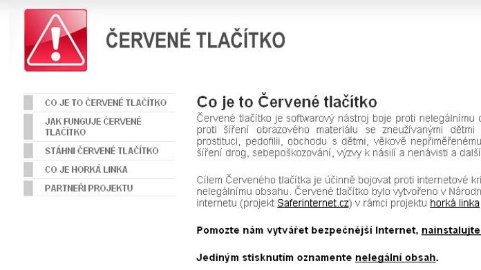 Kocábovo tlačítko špehuje počítače. RADY, jak chránit děti