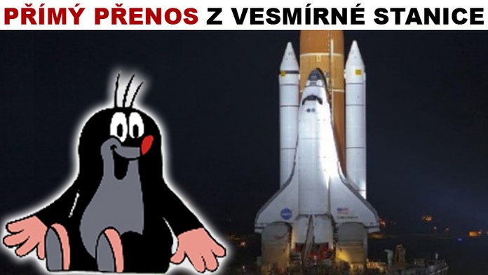PŘÍMÝ PŘENOS: KRTEČEK už je na vesmírné stanici! Endeavour zaparkoval u ISS…