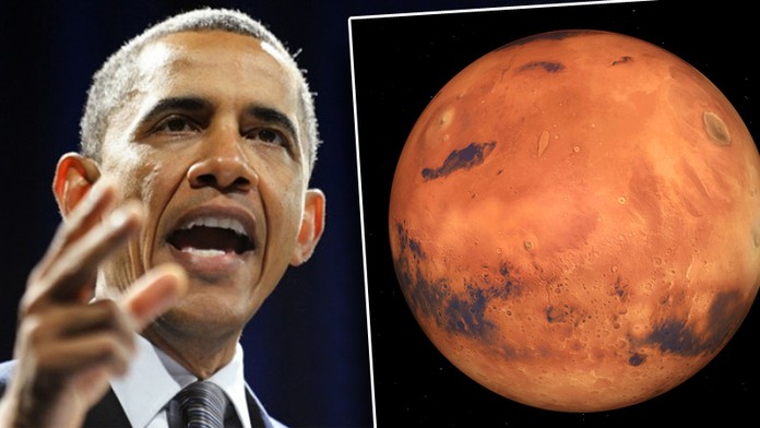 Lidstvo dobude Mars! Barack Obama prozradil, kdy to bude