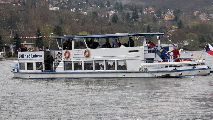 Výletní loď Ústí nad Labem sveze turisty do Roudnice i do Bad Schandau
