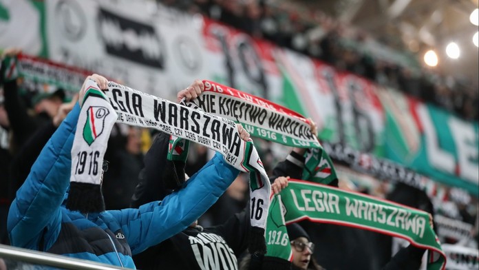 Fanoušci polské Legie mají jasný vzkaz pro Putina, jejich choreo obletělo svět