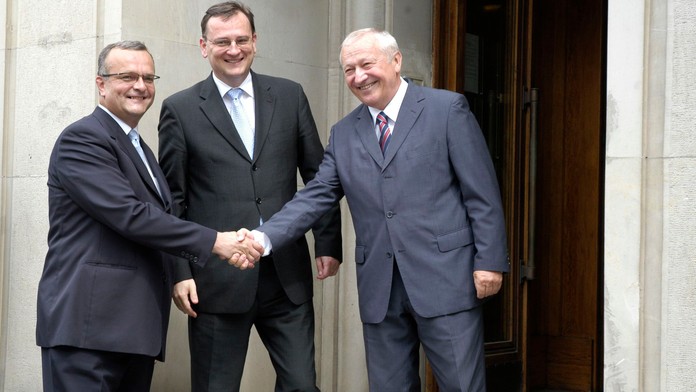 Miroslav Kalousek nastoupil na ministerstvo financí