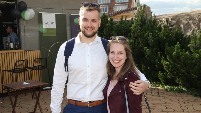 Pavlína Lubojatzky s manželem Martinem