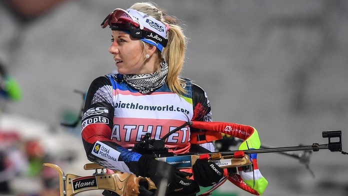 Další radost z biatlonového MS! Lucie Charvátová má bronz ze sprintu