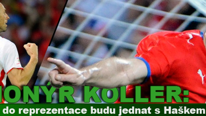 Koller bude o návratu do reprezentace jednat s Haškem v Moskvě