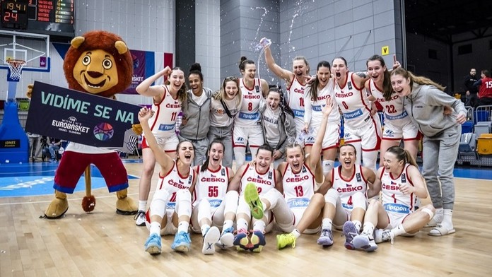 České basketbalistky porazily Nizozemky a popatnácté v řadě budou na ME