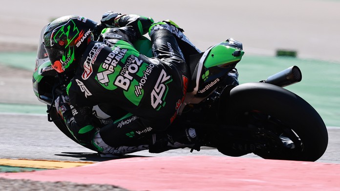 König se chystá na další závody superbiků. Trénoval na flat tracku