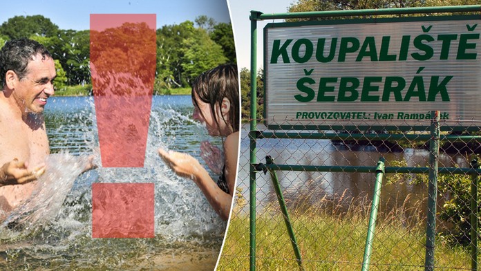 Chcete se dnes koupat? Na Šeberák se nesmí a Džbán hygienici nedoporučují!