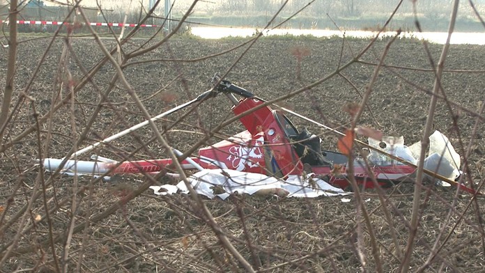 Na letišti v Líních u Plzně se zřítil ultralight