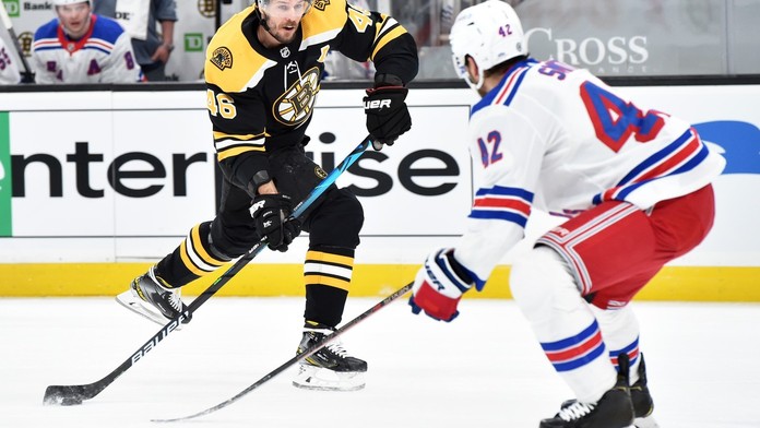 Češi v zápase Bostonu s Rangers nebodovali. Jezdci jasně zvítězili
