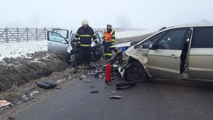 Při dvou nehodách na Třebíčsku se zranilo šest lidí včetně dětí!