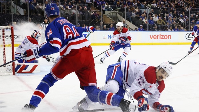 Rangers utnuli sérii porážek, Montreal porazili gólem v závěru