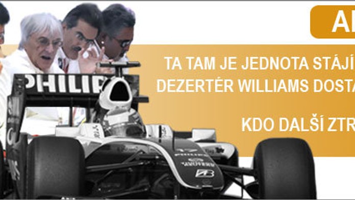 F1: Stáje vyloučily Williams z asociace za to, že podal přihlášku