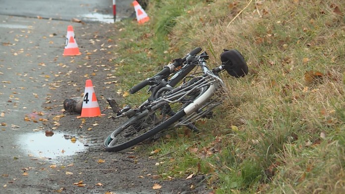 Sražený cyklista