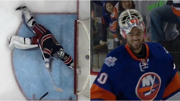 Noc gólmanů! Lundqvist čaroval, Berube rozesmál fanoušky