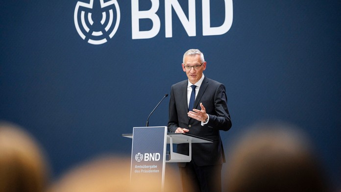 Prezident spolkové zpravodajské služby Martin Jäger
