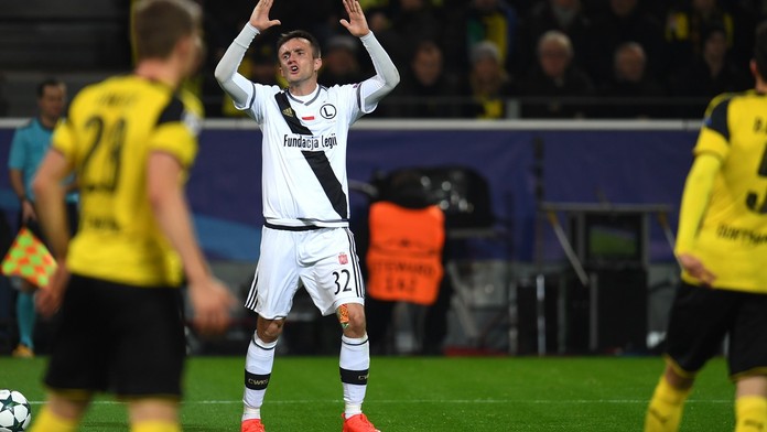 Legia nastřílela v Dortmundu čtyři góly, přesto odjíždí s výpraskem