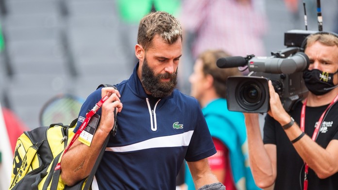 Ostudné chování na kurtu i mimo něj. Benoit Paire nesmí na OH v Tokiu