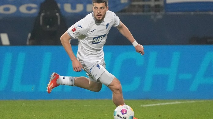 David Jurásek v dresu Hoffenheimu