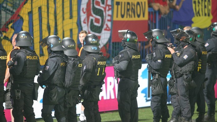 Zápas Sparty s Kodaní bude rizikový. V ulicích budou stovky policistů