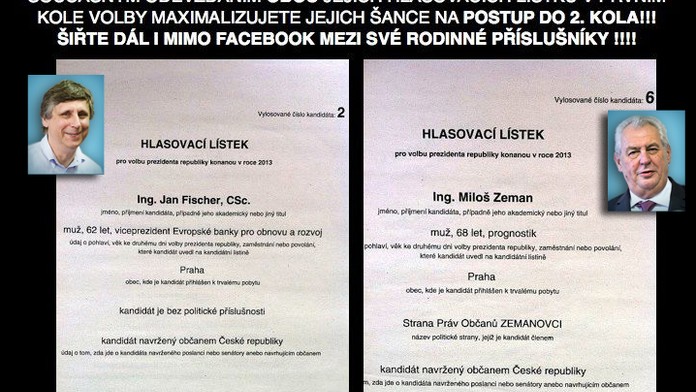 Pozor, tento volební TRIK může zničit Fischera i Zemana!