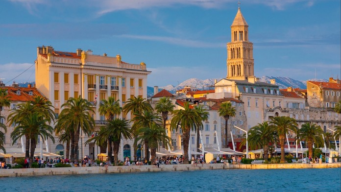 Město Split v Chorvatsku