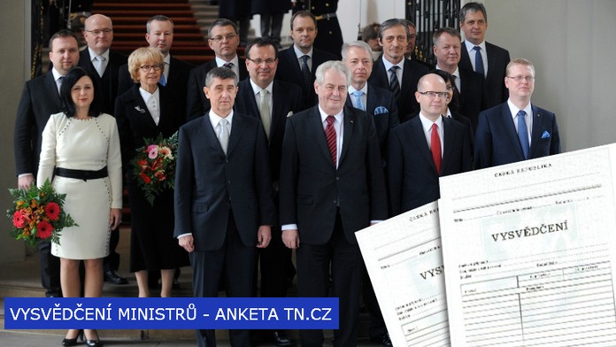 Úřadují rok. Toto vysvědčení jste vládě dali vy! ANKETA TN.cz