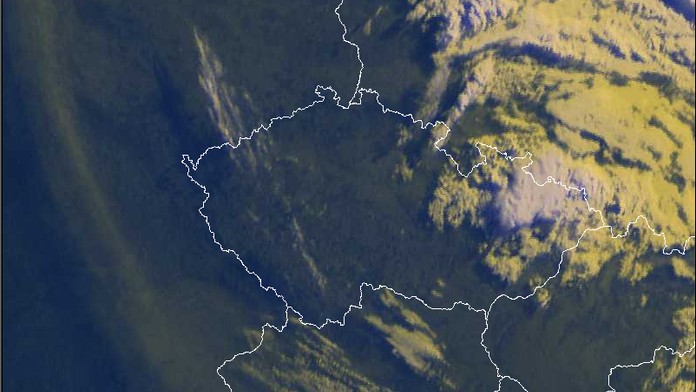 Nad Evropou se drží záhadný oblak. Může jít o kouř ze sibiřských požárů?