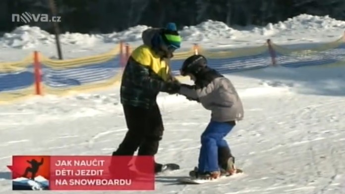 Zimní speciál: Jak naučit děti na snowboardu?