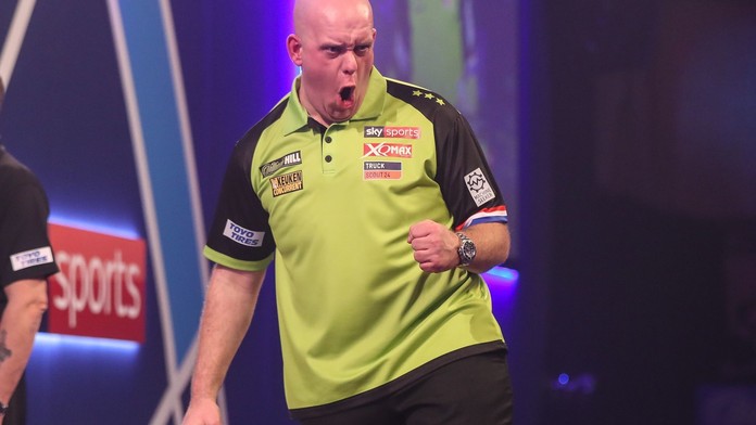 Suverénní Van Gerwen! Na mistrovství světa smetl dalšího soupeře