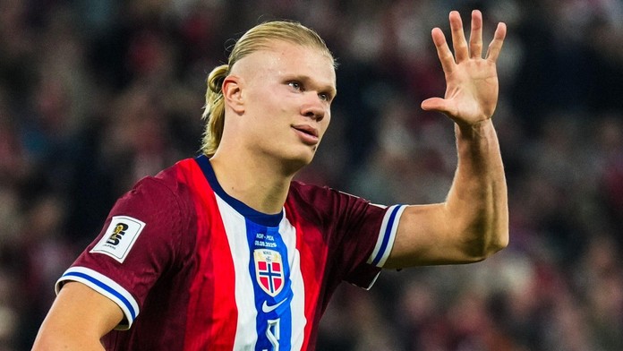 Moldavsko schytalo v Norsku 11 gólů, pět z nich dal Haaland. Anglie stále neinkasovala