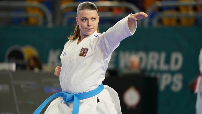 Česká karatistka ukončila kariéru. Na MS nastoupila v pokročilém těhotenství